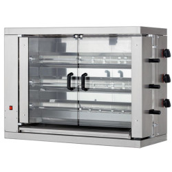 Газовый гриль для кур GGM Gastro GM318E-B (Inox)