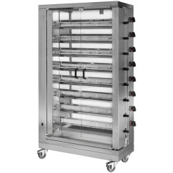 Газовый гриль для кур GGM Gastro GM848E-B (Inox)