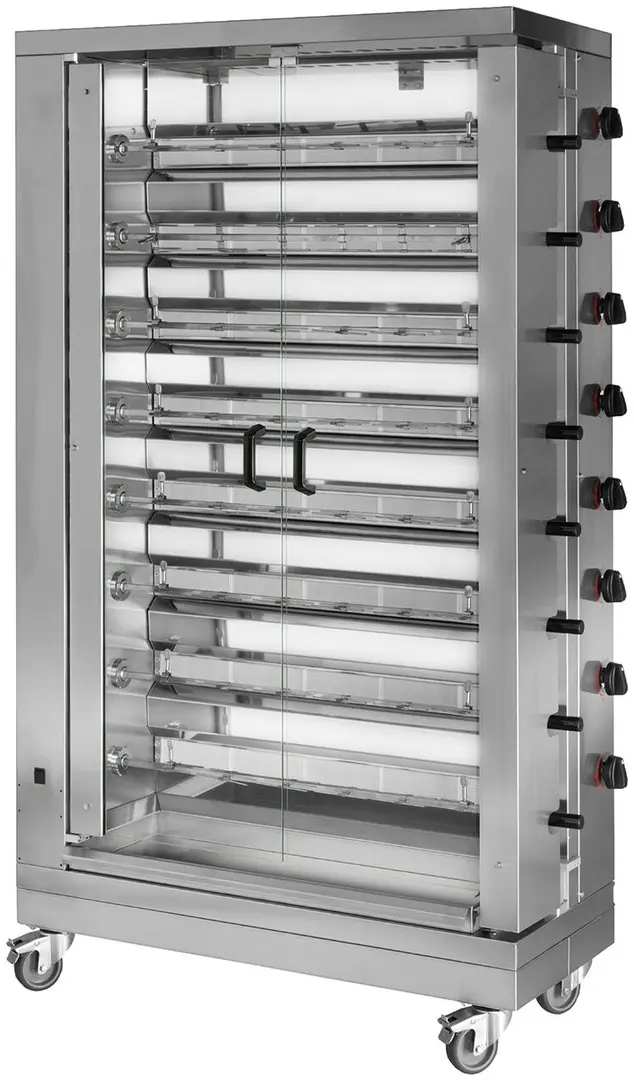 Газовый гриль для кур GGM Gastro GM848E-B (Inox)