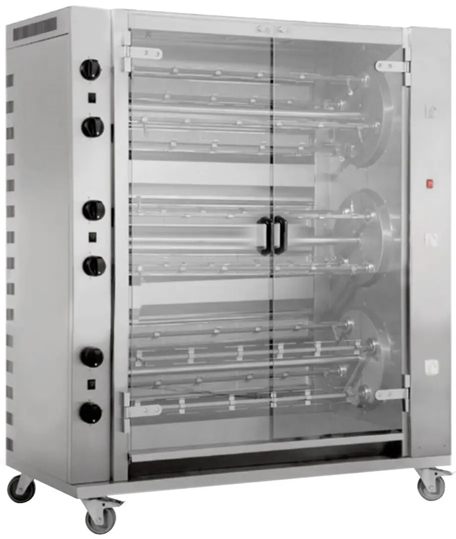 Газовый гриль для кур GGM Gastro HGGM1272 (Inox)