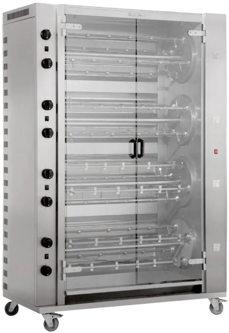 Grill pentru pui pe gaz GGM Gastro HGGM1696 (Inox)