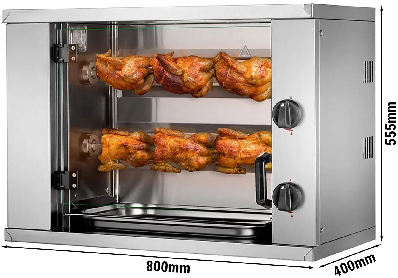 Газовый гриль для кур GGM Gastro MHGGM26 (Inox) - 2