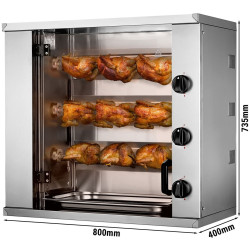 Газовый гриль для кур GGM Gastro MHGGM339 (Inox) Thumb
