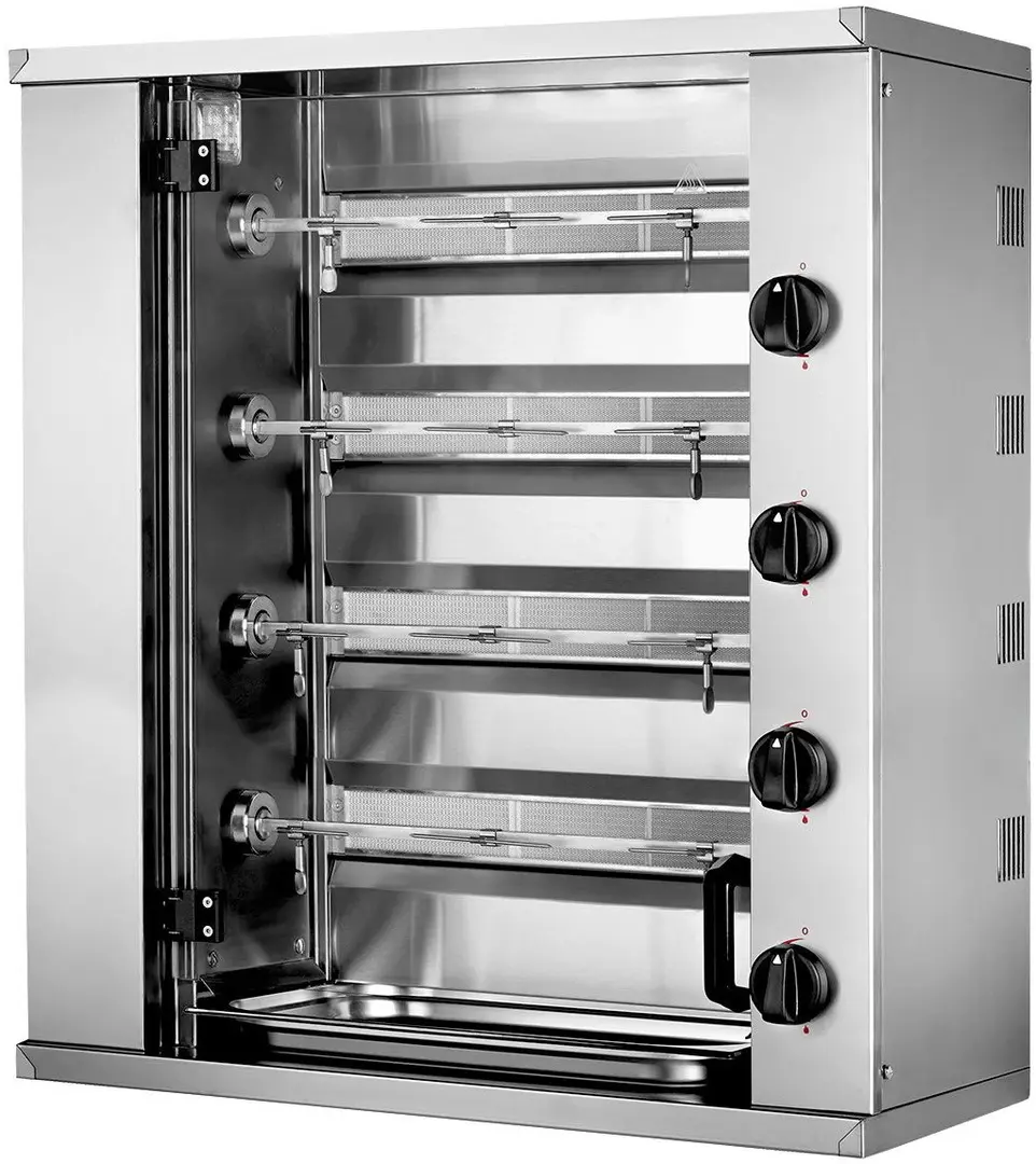 Газовый гриль для кур GGM Gastro MHGGM412 (Inox)