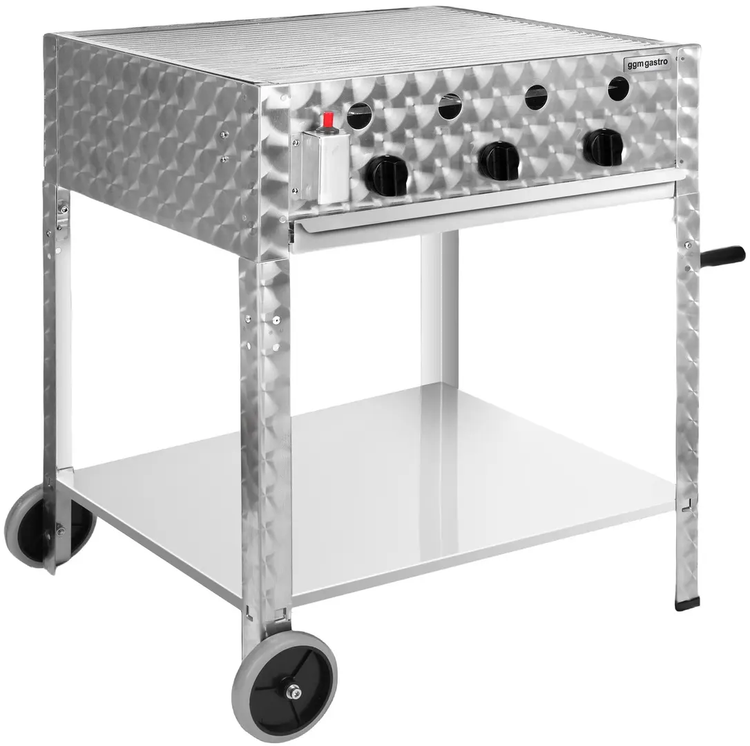 Газовый гриль GGM Gastro GGB3 (Inox)