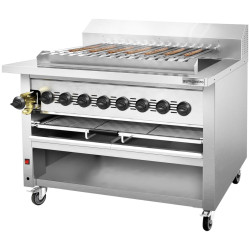 Grătar pe gaz GGM Gastro KHGE15G (Inox) Thumb