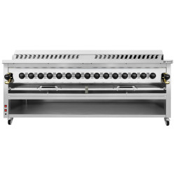 Grătar pe gaz GGM Gastro KHGEG30 (Inox) Thumb