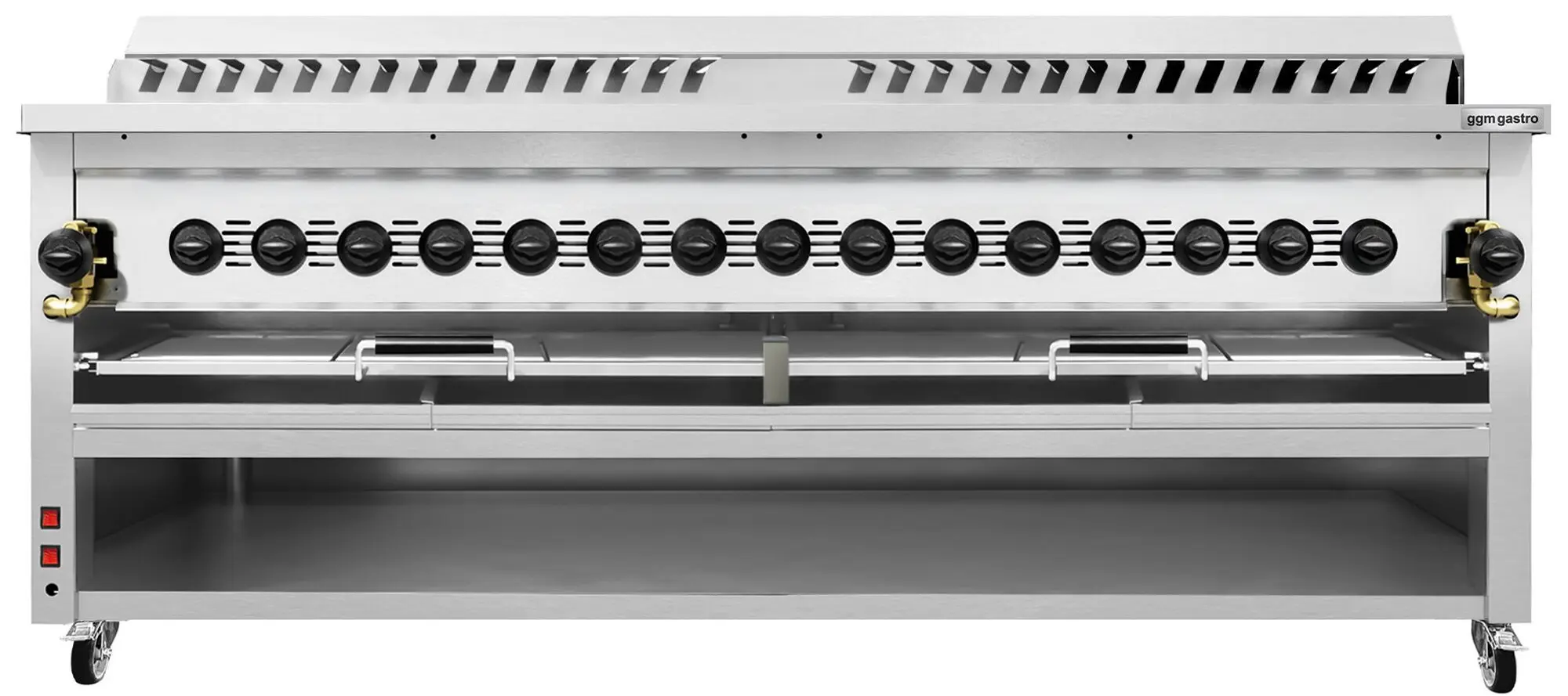 Grătar pe gaz GGM Gastro KHGEG30 (Inox) - 2