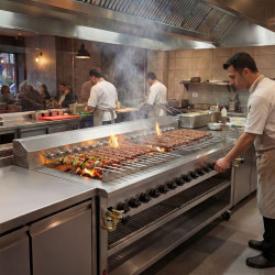 Grătar pe gaz GGM Gastro KHGEG30 (Inox) Thumb