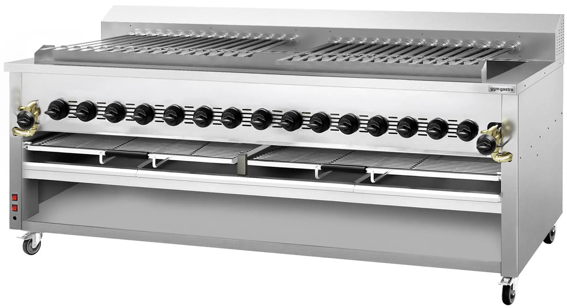 Grătar pe gaz GGM Gastro KHGEG30 (Inox) - 3