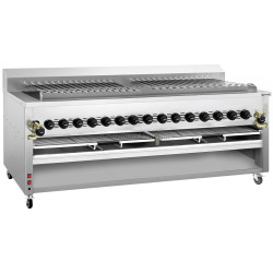 Grătar pe gaz GGM Gastro KHGEG30 (Inox)