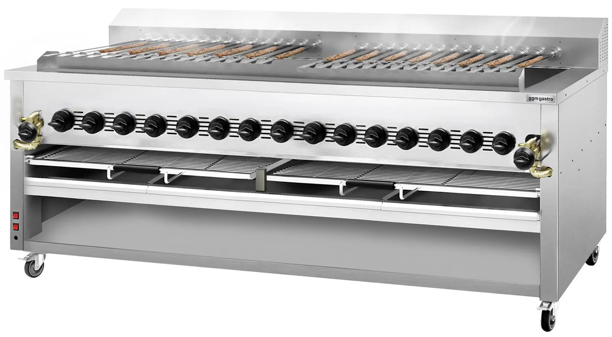 Grătar pe gaz GGM Gastro KHGEG30 (Inox) - 4