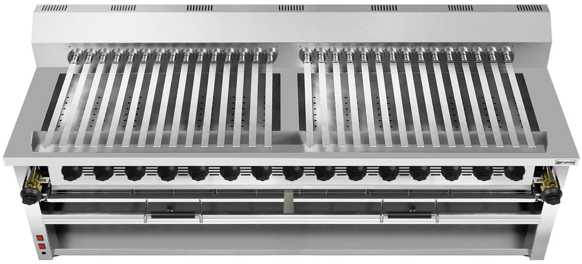 Grătar pe gaz GGM Gastro KHGEG30 (Inox) - 5