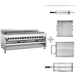 Grătar pe gaz GGM Gastro KHGEG30 (Inox) Thumb