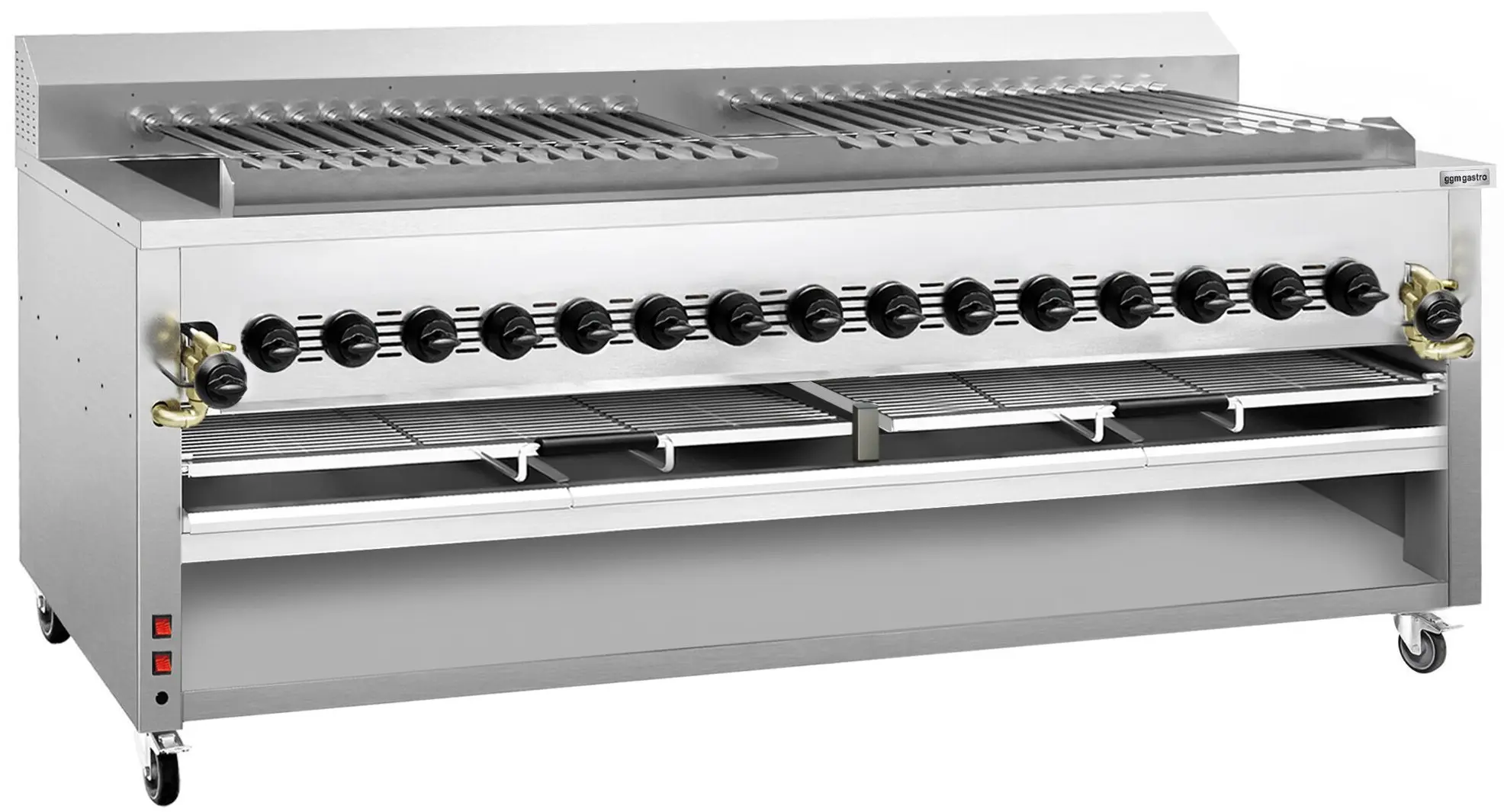Grătar pe gaz GGM Gastro KHGEG30 (Inox)