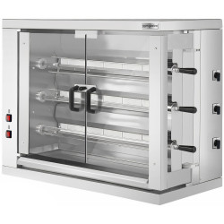 Grill electric pentru pui GGM Gastro EHGE18 (Inox) Thumb