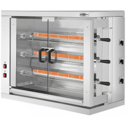 Гриль для кур электрический GGM Gastro EHGE18 (Inox)