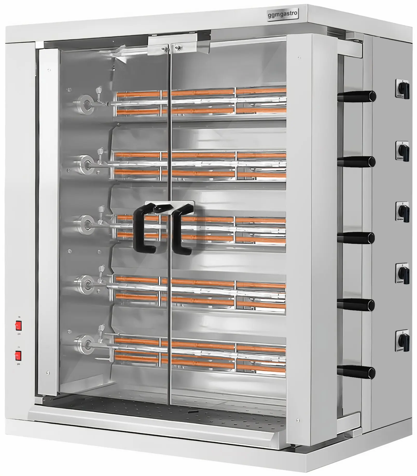 Гриль для кур электрический GGM Gastro EHGE30 (Inox) - 2