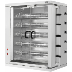 Гриль для кур электрический GGM Gastro EHGE30 (Inox)