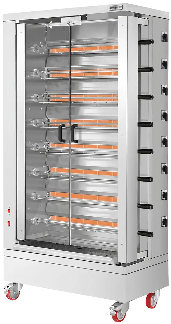 Гриль для кур электрический GGM Gastro EHGE48 (Inox)