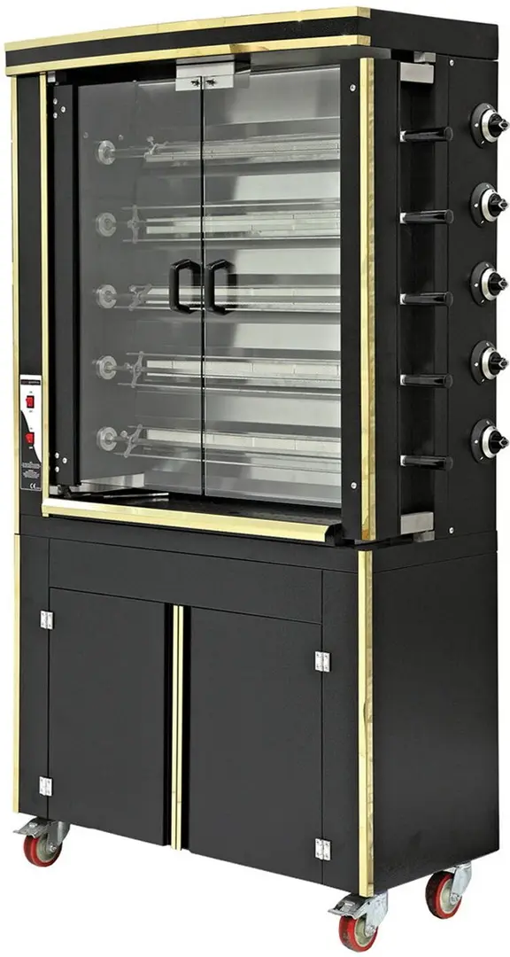 Grill electric pentru pui GGM Gastro EHGE530 (Black)