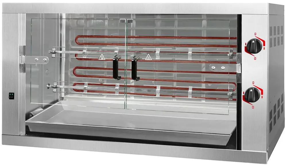 Гриль для кур электрический GGM Gastro EHKM212-B (Inox)