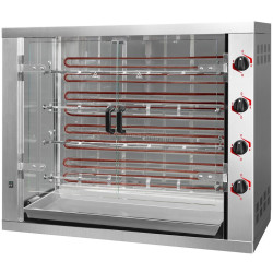 Гриль для кур электрический GGM Gastro EHKM424-B (Inox)