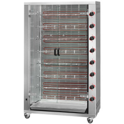 Гриль для кур электрический GGM Gastro EHKM848-B (Inox)