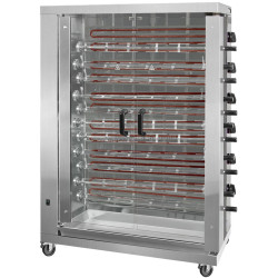 Гриль для кур электрический GGM Gastro EM1166F (Inox)