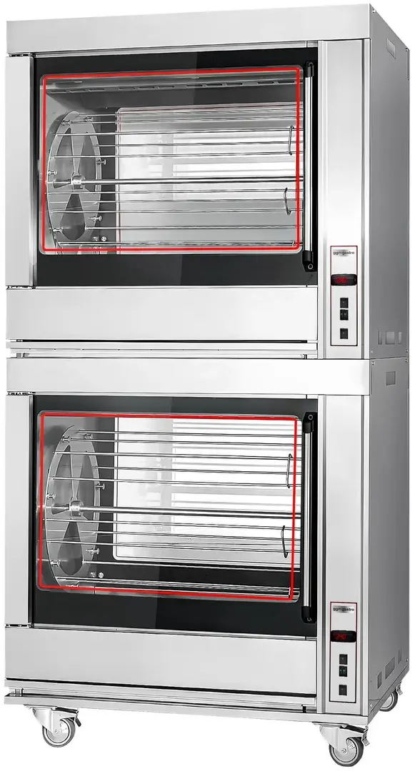 Grill electric pentru pui GGM Gastro EM1484C (Inox)