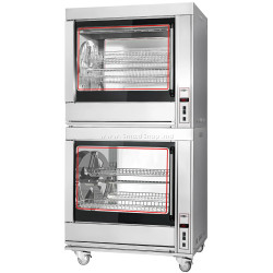 Гриль для кур электрический GGM Gastro EM1484KC (Inox)