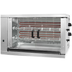 Гриль для кур электрический GGM Gastro EM212E-B (Inox)