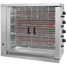 Гриль для кур электрический GGM Gastro EM424E-B (Inox)