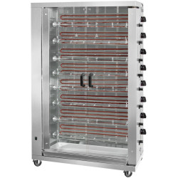 Гриль для кур электрический GGM Gastro EM848E-B (Inox)