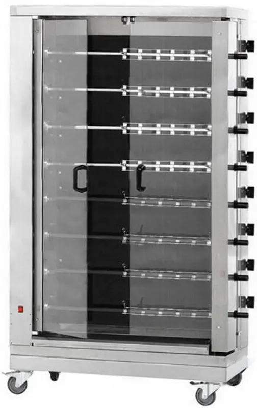 Grill electric pentru pui GGM Gastro HGEM848 (Inox)