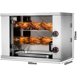 Grill electric pentru pui GGM Gastro MHGEM26 (Inox) Thumb