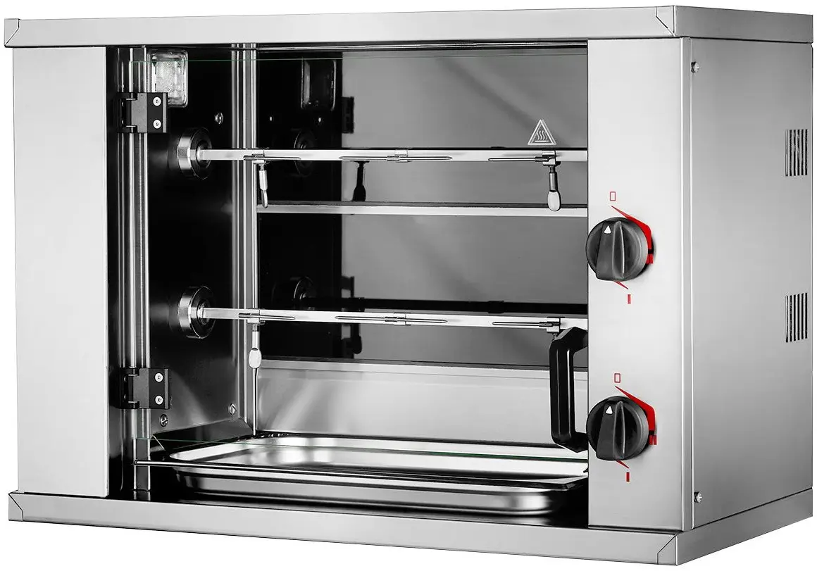 Grill electric pentru pui GGM Gastro MHGEM26 (Inox)