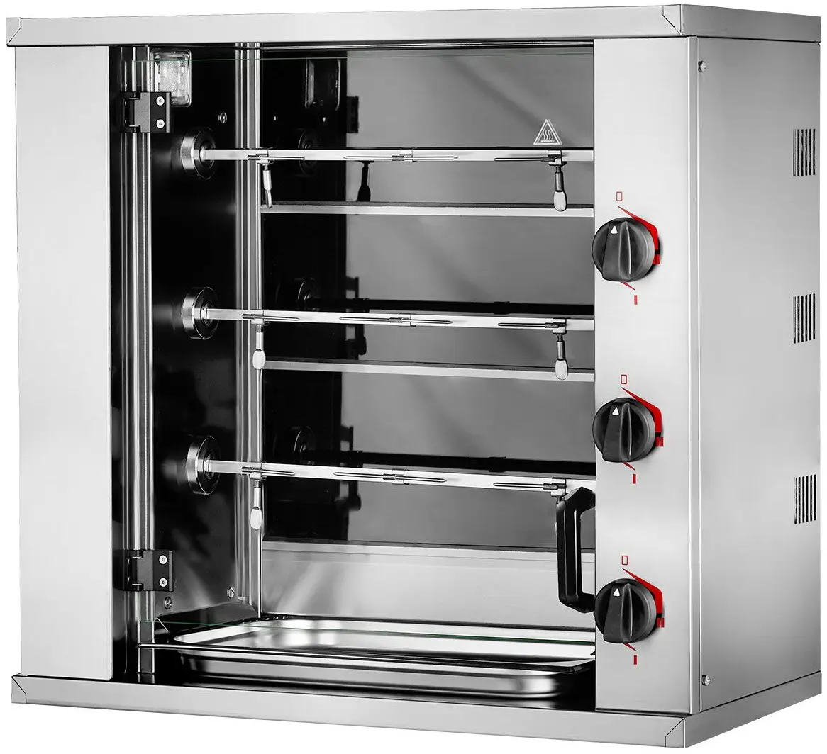 Grill electric pentru pui GGM Gastro MHGEM39 (Inox)