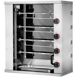 Гриль для кур электрический GGM Gastro MHGEM412 (Inox)