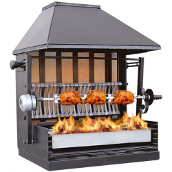 Гриль для кур на углях GGM Gastro HKGGM13 (Black) Thumb