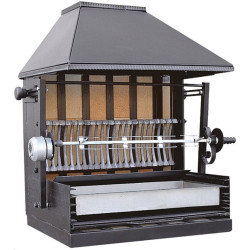 Grătar pe cărbuni pentru pui GGM Gastro HKGGM13 (Black)