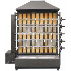 Grătar pe cărbuni pentru pui GGM Gastro HKGM530 (Black)