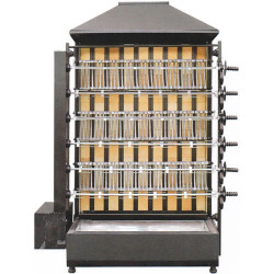 Grătar pe cărbuni pentru pui GGM Gastro HKGM630 (Black)