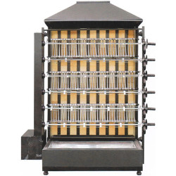 Grătar pe cărbuni pentru pui GGM Gastro HKGM636 (Black)