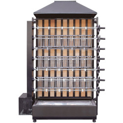Grătar pe cărbuni pentru pui GGM Gastro HKGM735 (Black)