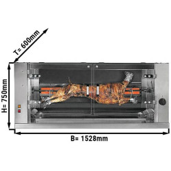 Гриль для ягнят и поросят GGM Gastro LEM1 (Inox) Thumb