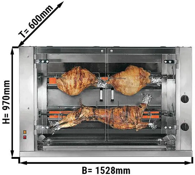 Гриль для ягнят и поросят GGM Gastro LEM2 (Inox) - 2