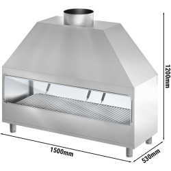 Гриль-мангал GGM Gastro HKGK15 (Inox) Thumb