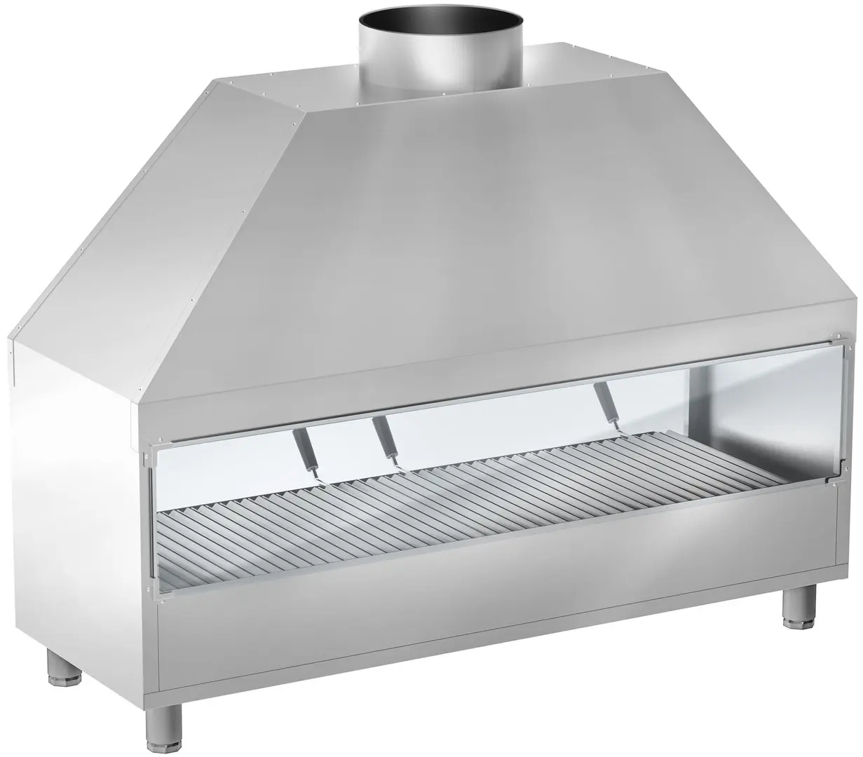 Гриль-мангал GGM Gastro HKGK15 (Inox)