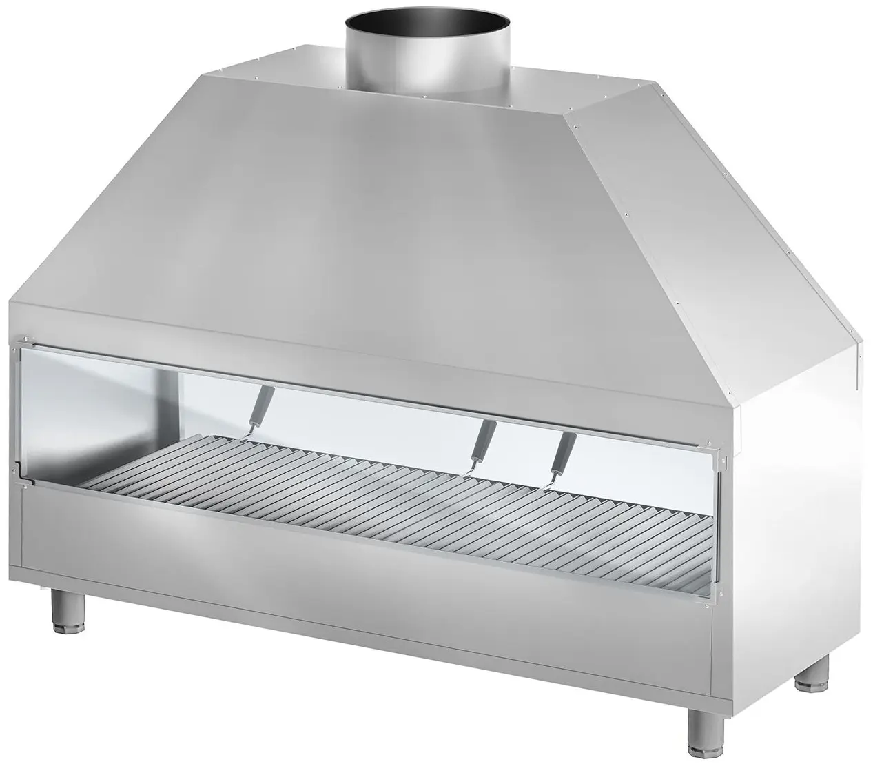 Гриль-мангал GGM Gastro HKGK20 (Inox) - 2